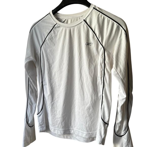 Reebok White Long Sleeve - Picture 1 of 3